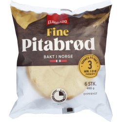 Pitabrød Hvete 480g Eldorado